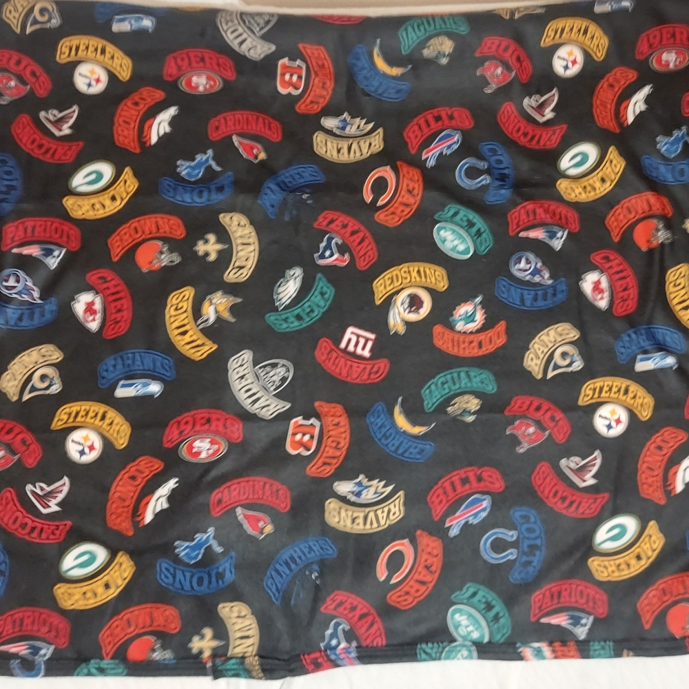 NFL Team Apparel Multi-Color Blanket